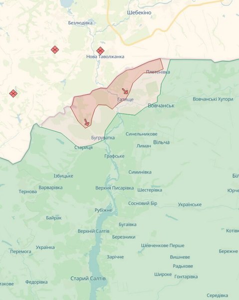 наступление России, наступление на Волчанск, волчанское направление, харьковское направление, сумское направление, боевые действия на харьковщине
