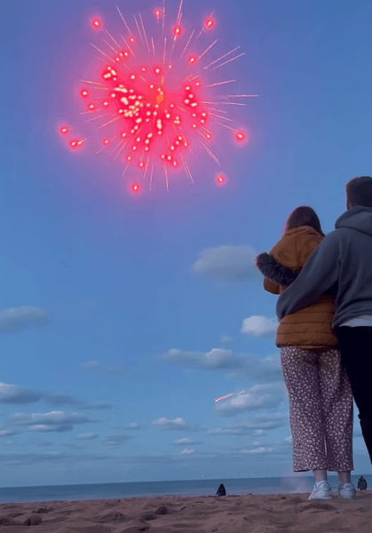 Фейерверк, похороны, Великобритания