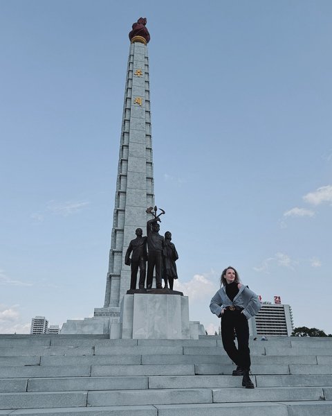 Туристи в Північній Кореї