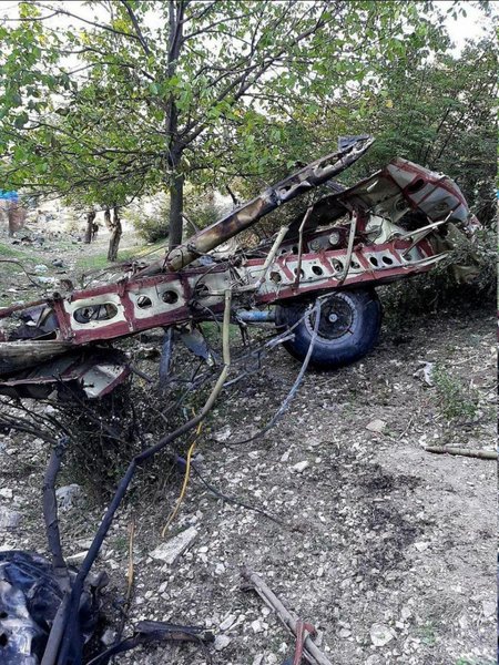 Якобы сбитый Ми-8 ВВС Азербайджана