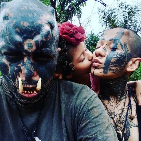 Рико Ледесма , татуировки, орк