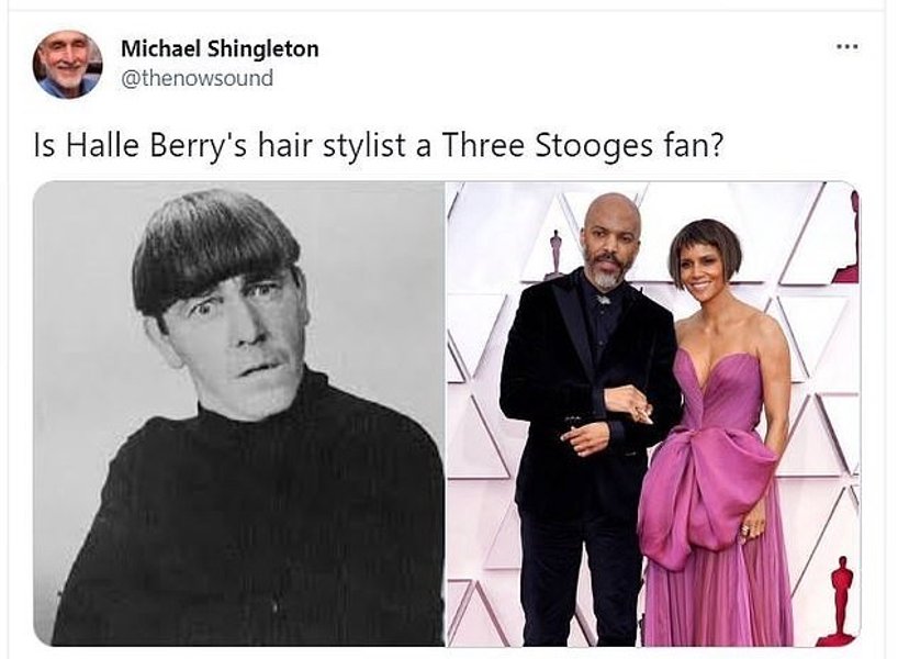 мем, Холли Берри, прическа