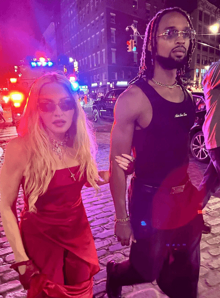 Мадонна и Аким Моррис