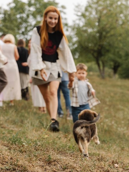 Жена и сын Алекса Якутова