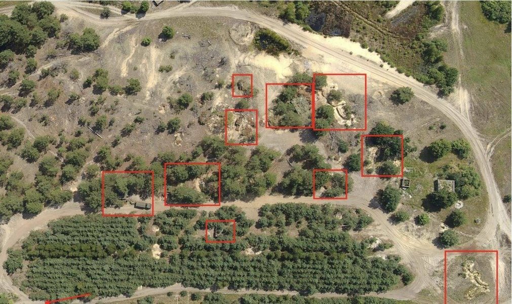 Белорусская граница вблизи Украины