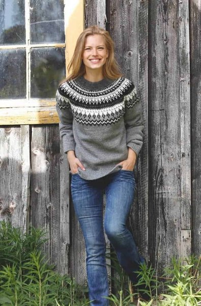 модный свитер, свитер фэйр айл, модные тренды, свитер 2022