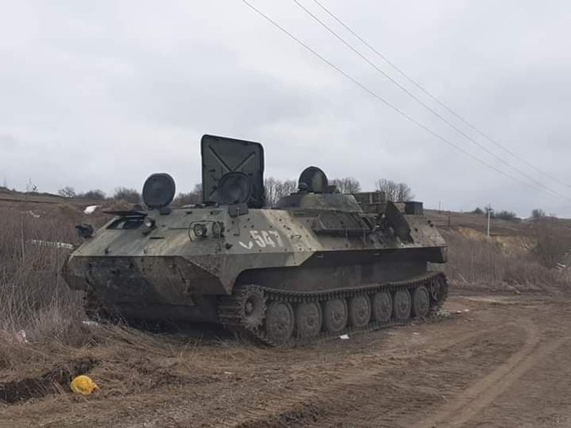 Российская техника в Украине
