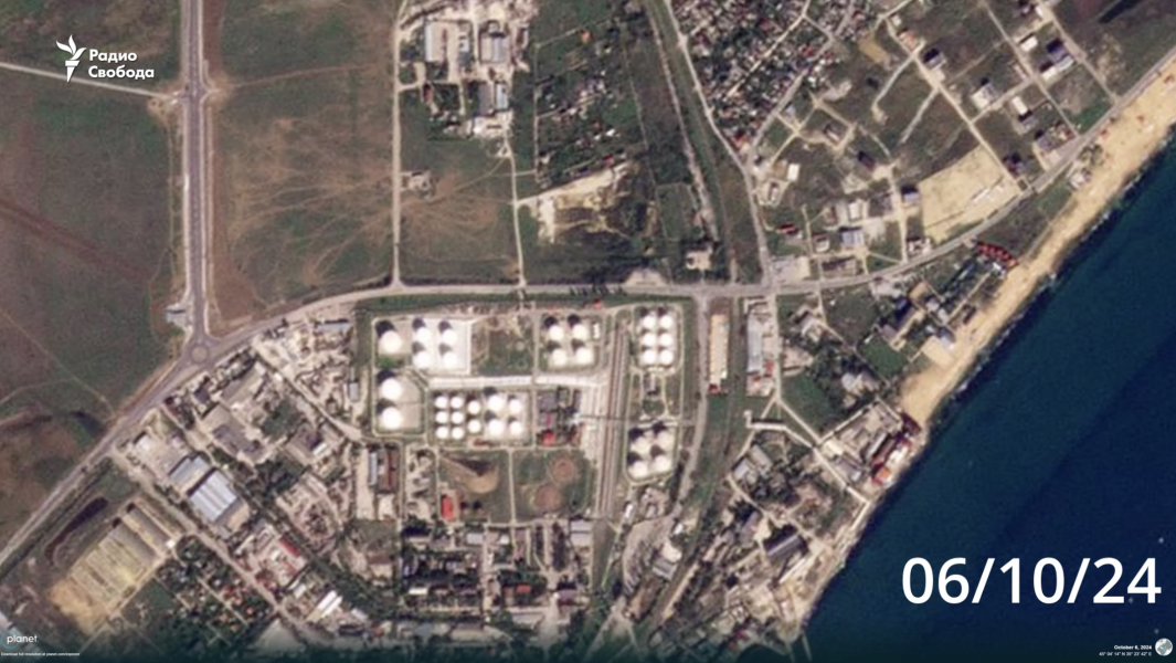 ЗСУ вдарили по нафтобазі у Феодосії Феодосія, Крим, нафтобаза, удар Крим, удар Феодосія, нафтобаза Феодосія