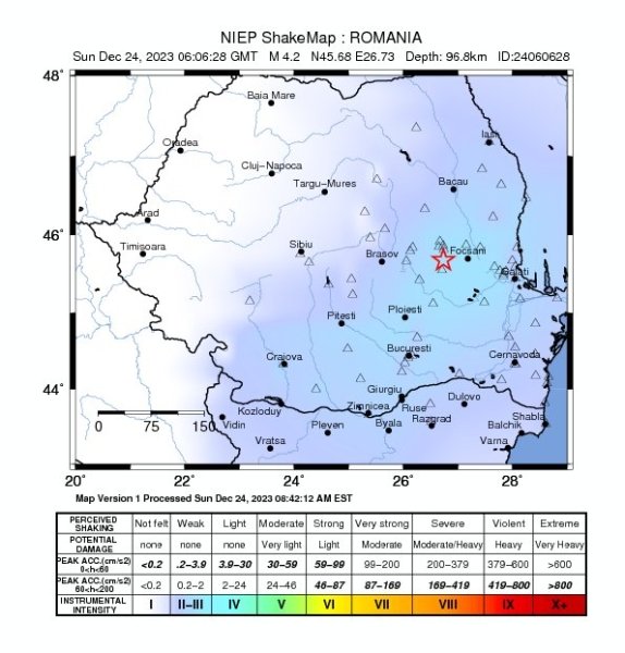 В Румынии зафиксировали мощное землетрясение: толчки могли ощутить в Украине