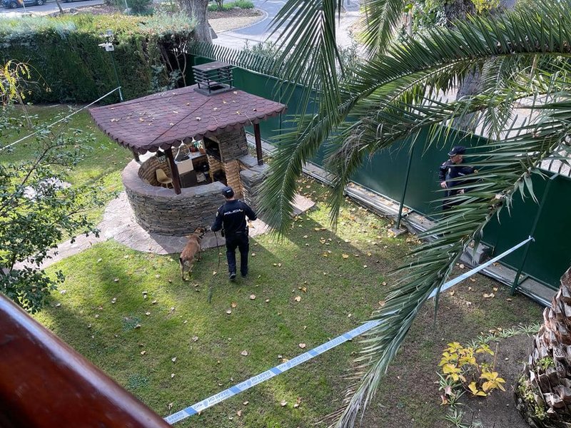 Посольство Украина Мадрид взрывчатка посылка полиция взрывотехники