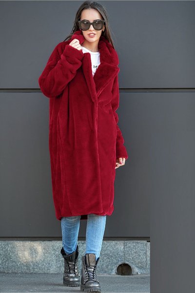 меховое пальто, пальто тедди, модное пальто