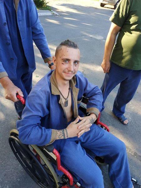 Владислав Журавлев после ранения