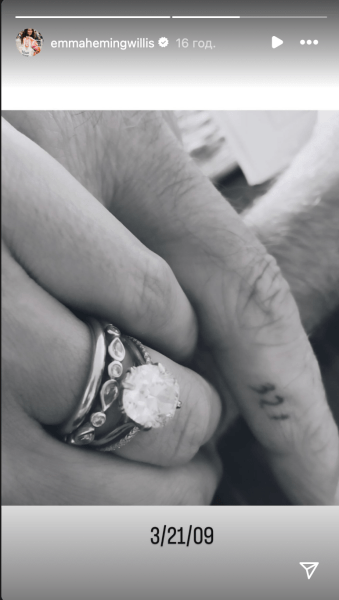 брюс уиллис жена Обручка дружини Брюса Вілліса