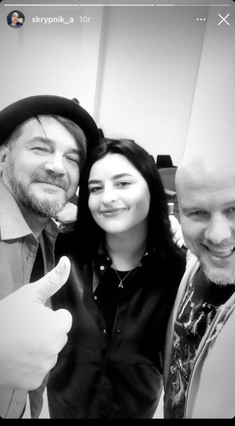 Вячеслав Узелков с Анастасией Скрипник