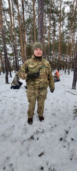 Сергій Іконніков Сергій Іконніков, військовий, ліс, зима