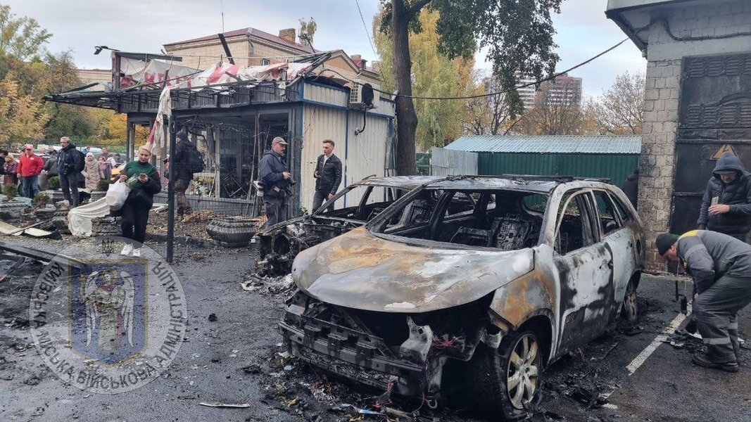Наслідки нічної атаки БПЛА на Київ 29 жовтня