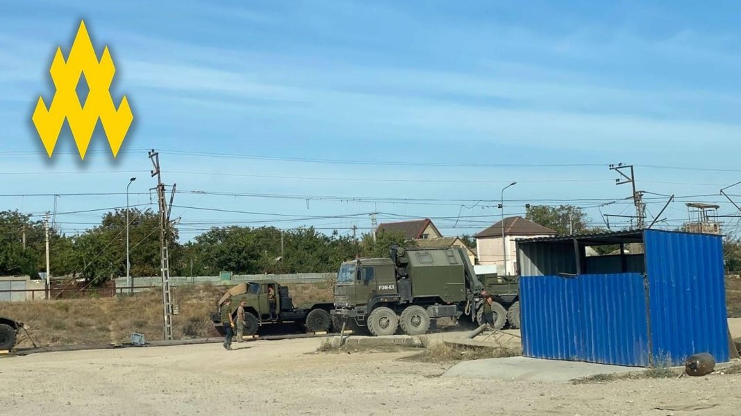 Переброска техники в Евпатории