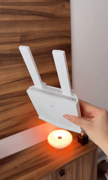 Wi-Fi йде з модему