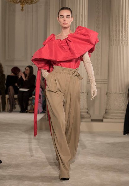 Рюші і волани 2021 осінь-зима