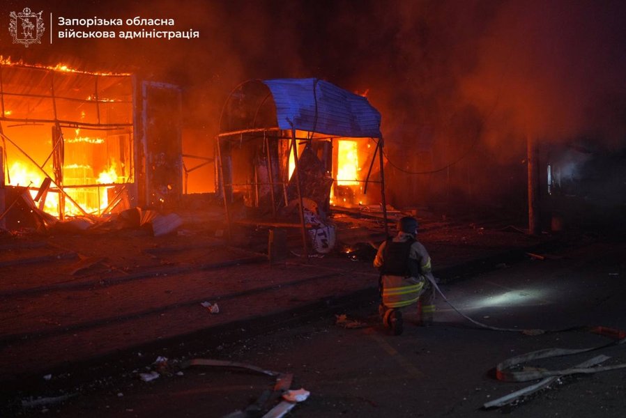 Последствия удара РФ по Запорожью 20 ноября