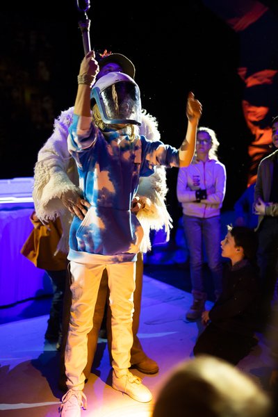 новогоднее шоу, новогоднее представление, новогодний утренник, "Кібер Санта. Інший вимір", кибер санта, шоу в Киеве, шоу на ВДНХ