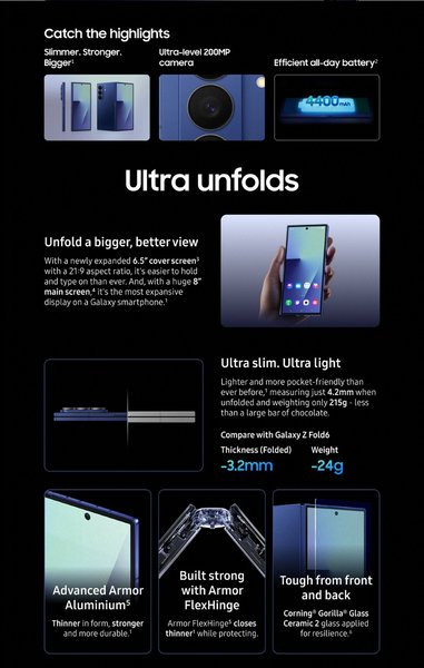 Samsung Galaxy Z Fold 7