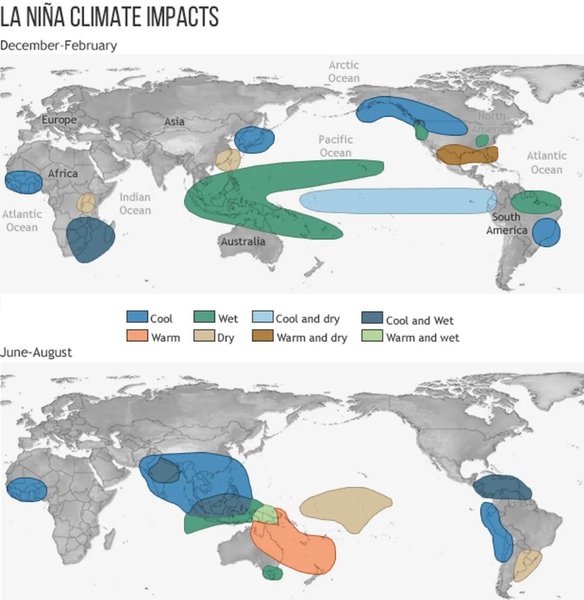 клімат земля ла-нінья