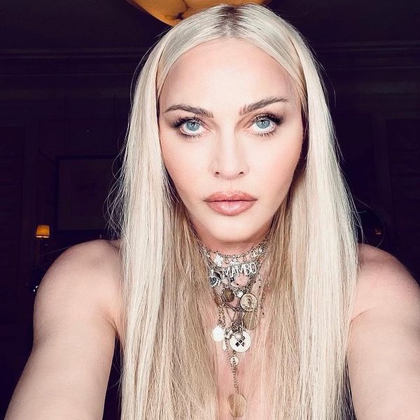 мадонна, фотошоп