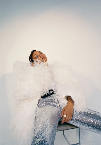 Зои Салдана, фотосессия, Flaunt Magazine