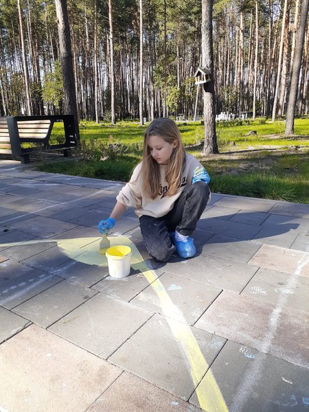 мурал мрия, мрия гостомель, мурал гостомель, мурал гостомель мрия