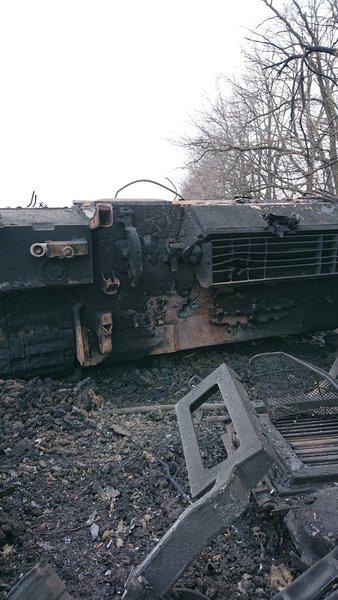 Разбитая российская техника, Сумы, Чернобаевка