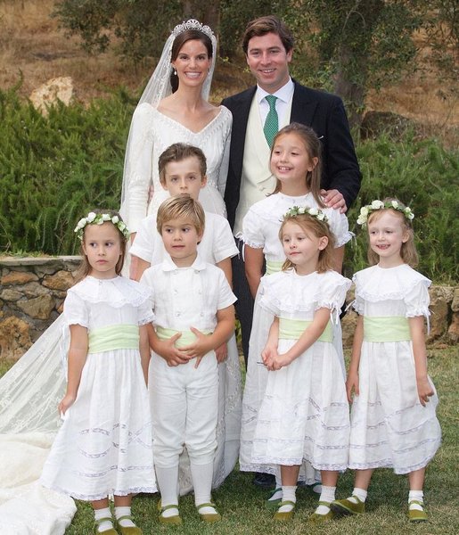 Мария-Астрид Лихтенштейнская, свадьба