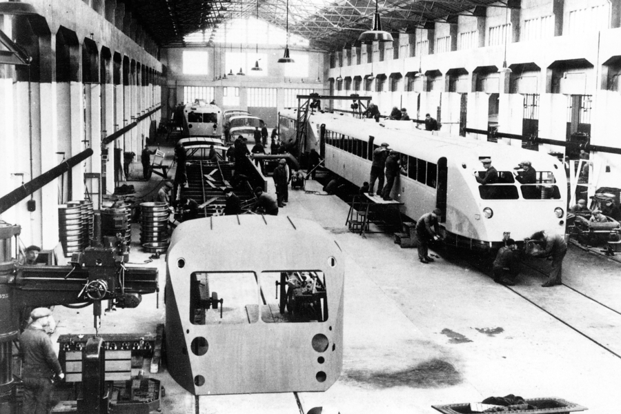 производство поездов Bugatti Royale, Bugatti Type 41, Bugatti Autorail, поезд Bugatti