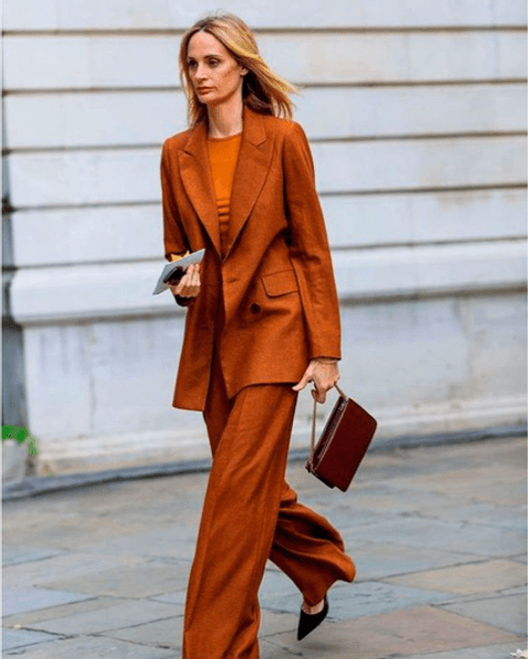 коричневый, мода, тренд