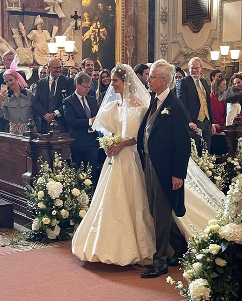 принцесса Мария-Анунциата Лихтенштейнская, свадьба