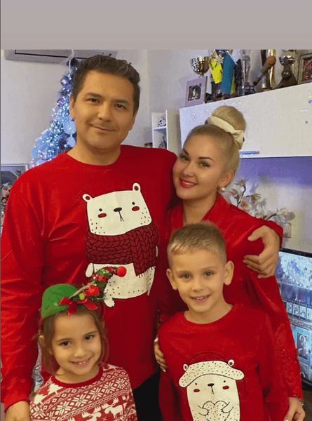 Катерина Бужинська, Дімітар Стойчев, діти