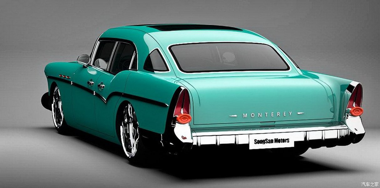 Китайский клон, китайская копия, Songsan Monterey, китайский Buick