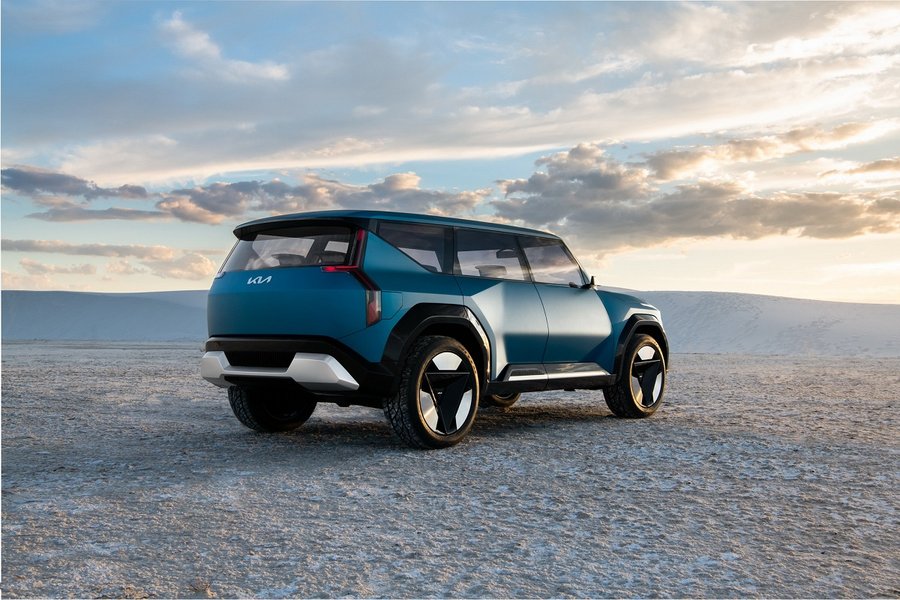 Kia EV9, Электромобиль Kia EV9, Кроссовер Kia EV9