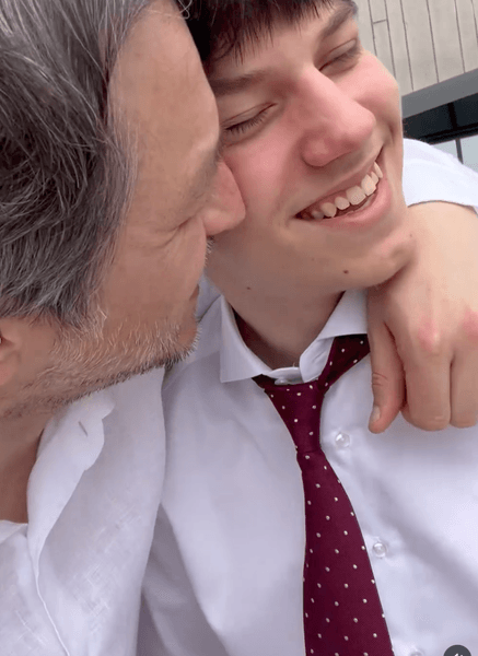 Сергей Притула с сыном Дмитрием