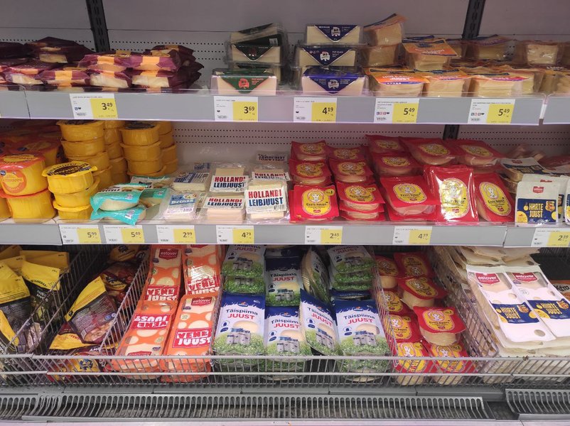 Цены в Европе, продукты