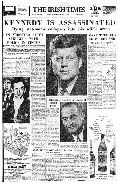 убийство Кеннеди, Ли Харви Освальд, газеты