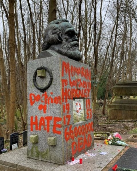 карл маркс, могила