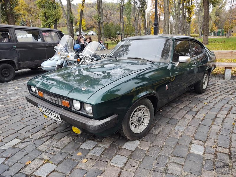 Ford Capri, ретро автомобили, ретро слет, ретро авто