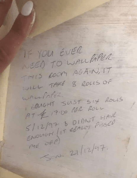 Записка, письмо, послание, спрятанная записка, умная записка