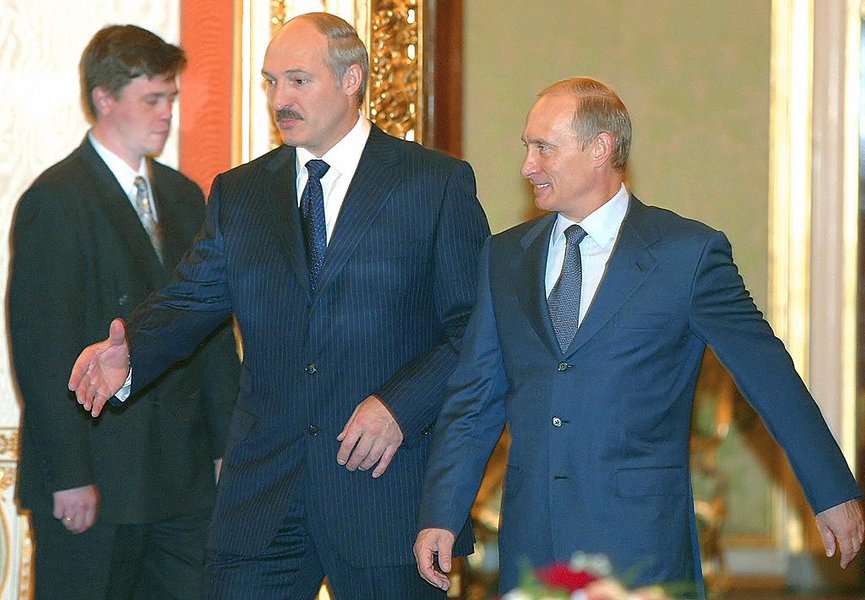 Олександр Лукашенко, Володимир Путін