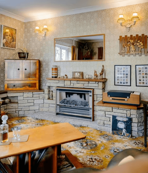 Супруги переделали жилье в дом 1970 года, бунгало, дом, жилье, атмосфера прошлого, ностальгия, аренда жилья, ремонт дома