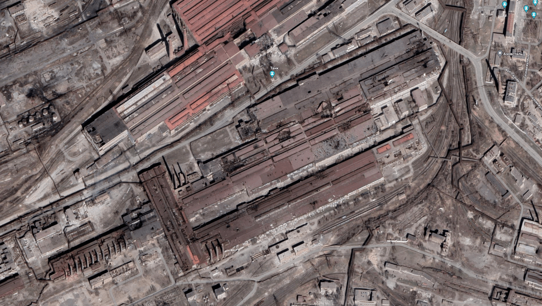 ВС РФ постоянно обстреливали Азовсталь