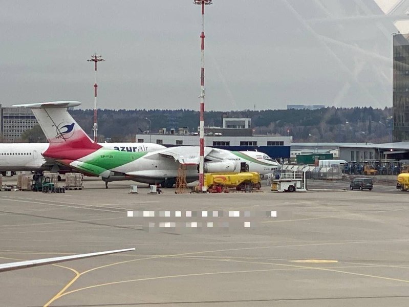 Иранский ИЛ-76, Москва, фото