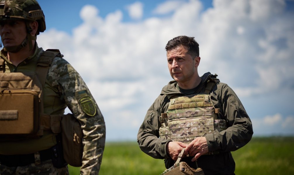 Зеленский, Донбасс, район ООС,