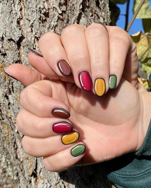 Comic Book Nails, ногти из комикса, 2-D ногти, 2-D маникюр, тренды маникюра, модный маникюр